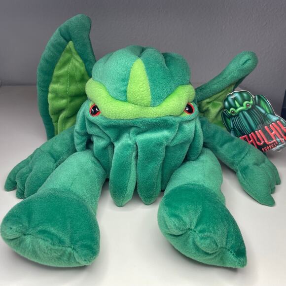 Toy Vault Cthulhu Plush Hand Puppet 13” Stuffed Toy 2012 With Tags - Picture 1 of 16